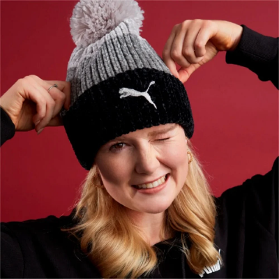 Шапка утеплена Puma Ws Pom Beanie 02343601