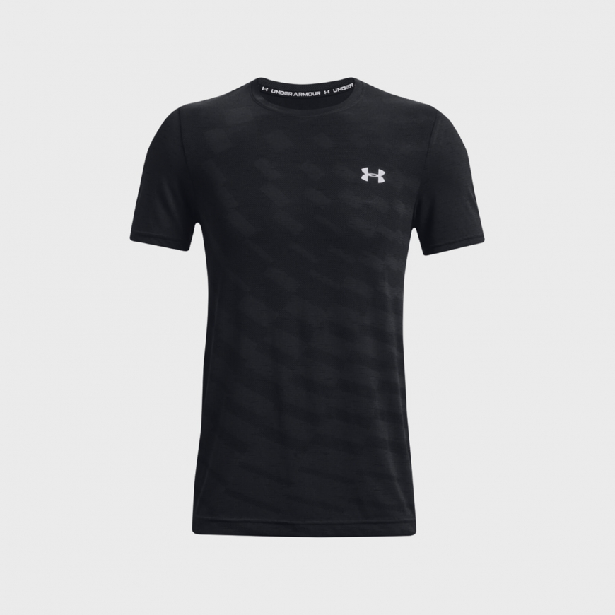 Чоловіча  футболка Under Armour Seamless Radial SS 1370448-001 - Зображення