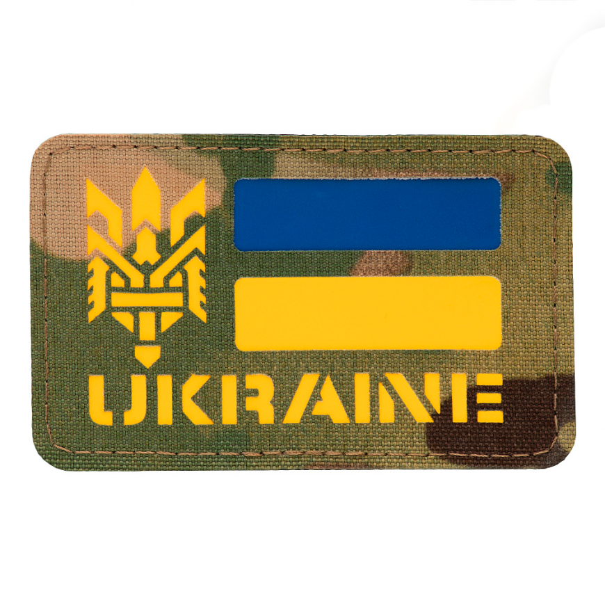 Нашивка M-TAC 51149008 Ukraine (з Тризубом) - Зображення