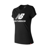 Футболка жіноча New Balance Essentials Slacked Logo WT91546BK