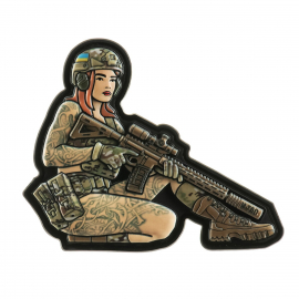 Нашивка 51116202 Tactical girl №2 Skandinavik M-TAC