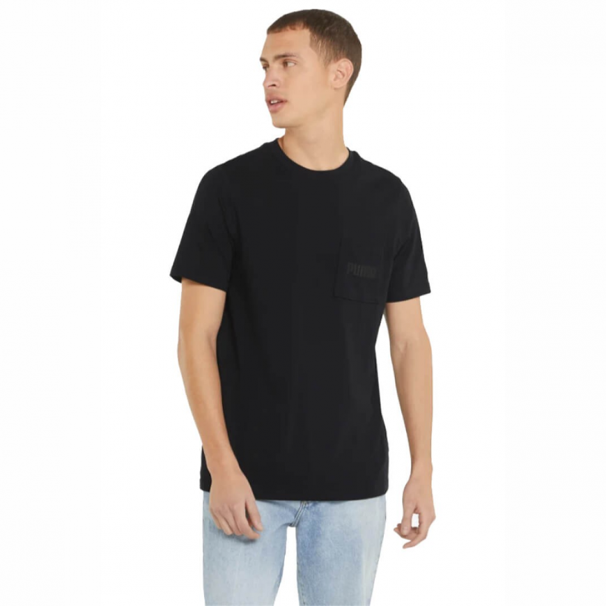 Футболка чоловіча Puma Modern Basics Pocket Tee 84844201 - Зображення №3