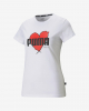 Футболка жіноча PUMA Heart Tee 58789702 - Зображення №1