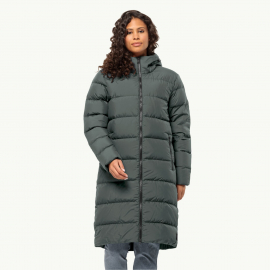 Пуховик зимовий довгий жіночий Jack Wolfskin Frozen Palace Coat W 1204133