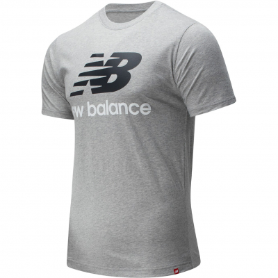 Футболка чоловіча New Balance Essentials Stacked Logo MT01575AG