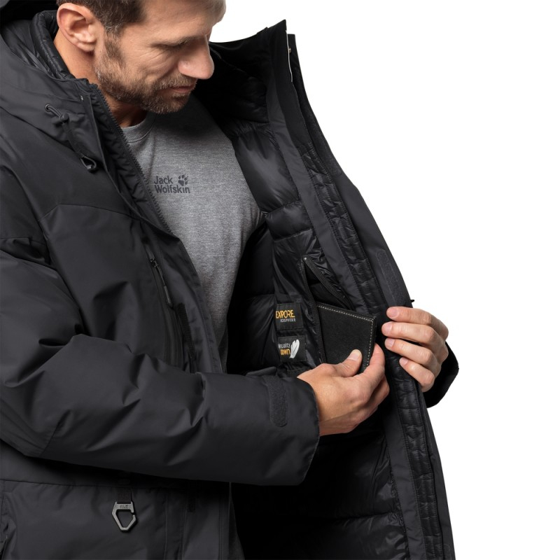 Пуховик Jack Wolfskin NORTH ICE PARKA M 1111681  - Зображення №5