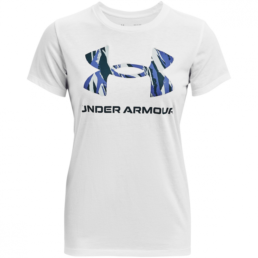 Футболка жіноча UNDER ARMOUR LIVE SPORTSTYLE GRAPHIC T-SHIRT 1356305-104 - Зображення