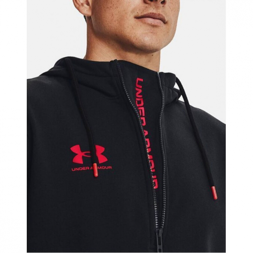 Худі чоловіче Under Armour Accelerate Hoodie 1373304-001 - Зображення №4