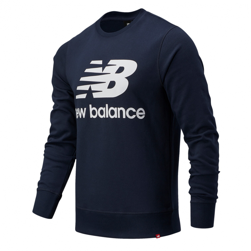 Світшот чоловічий New Balance Ess Stacked Logo MT03560ECL - Зображення