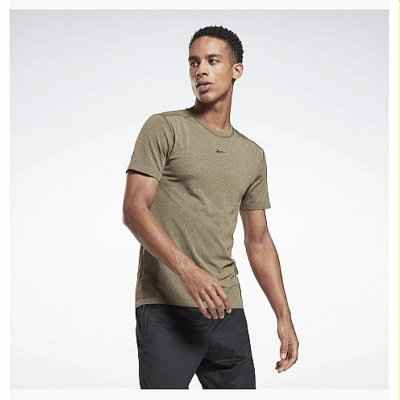 Футболка чоловіча REEBOK UNITED BY FITNESS MYOKNIT SEAMLESS T-SHIRT OLIVE GS9167