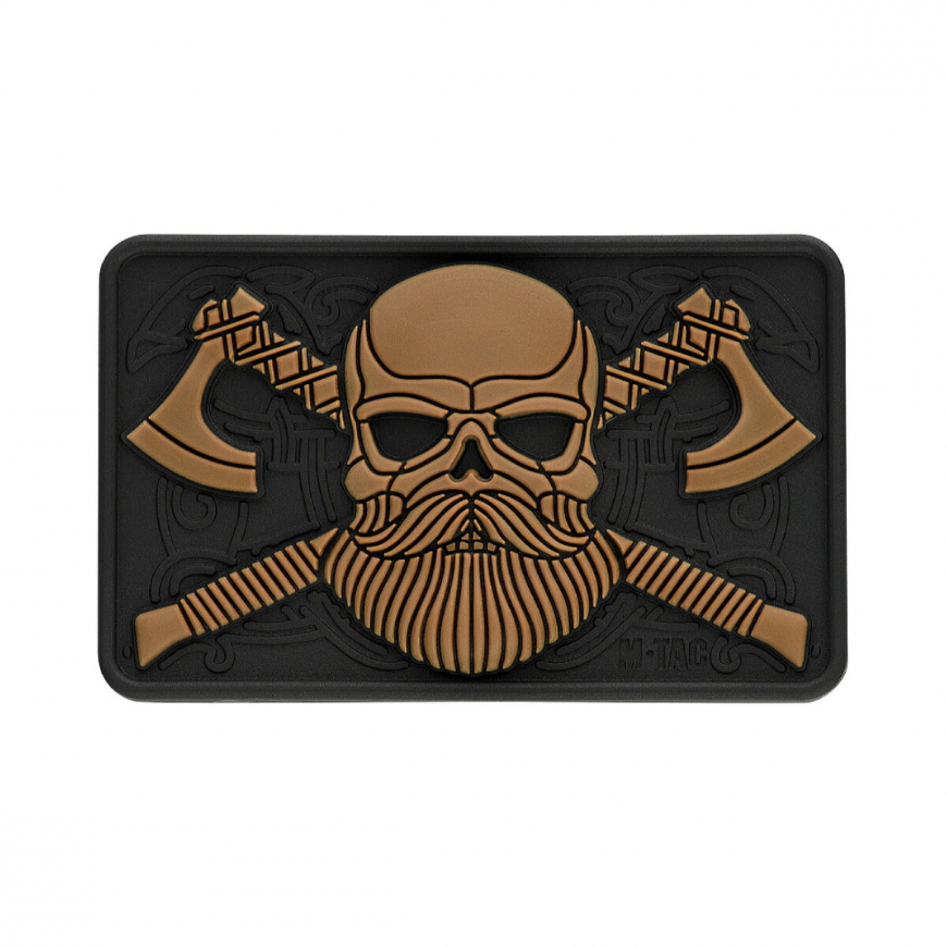 Нашивка 51113205 Bearded Skull M-TAC - Зображення