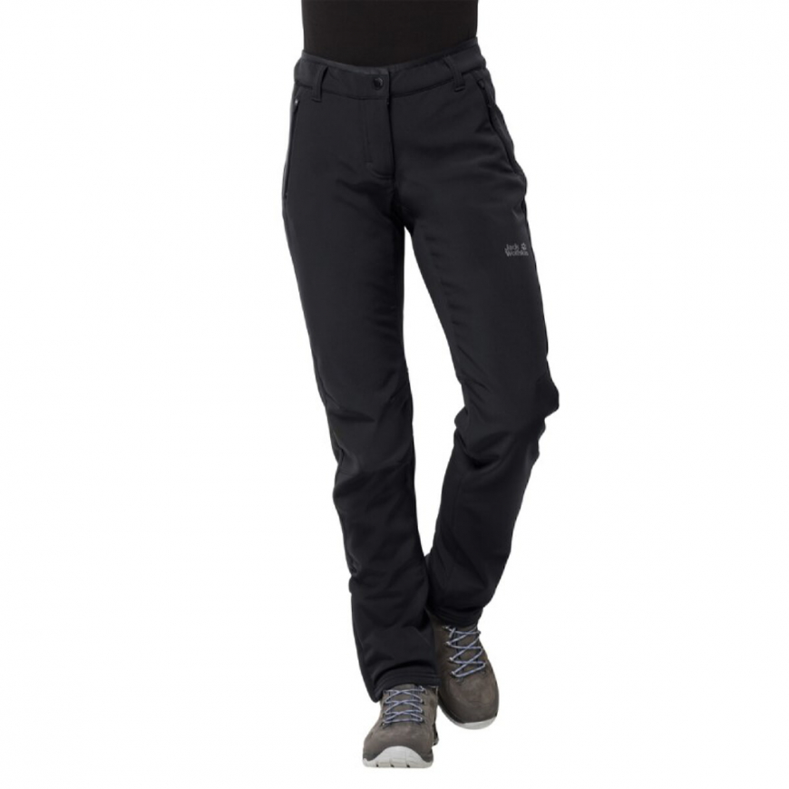 Штани жіночі Jack Wolfskin Zenon Softshell Pants Women 1505111 - Зображення