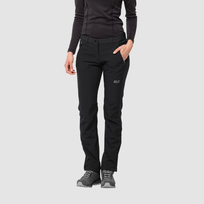 Штани Jack Wolfskin ZENON SOFTSHELL PANTS WOMEN 1505111 - Зображення