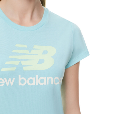 Футболка жіноча New Balance Essentials Stacked Logo WT91546SRF