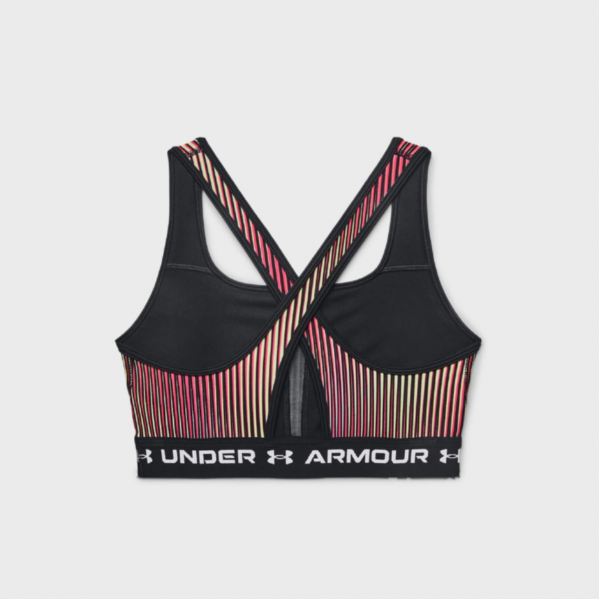 Топ жіночий UNDER ARMOUR Crossback Mid Print 1361042-002 - Зображення №2