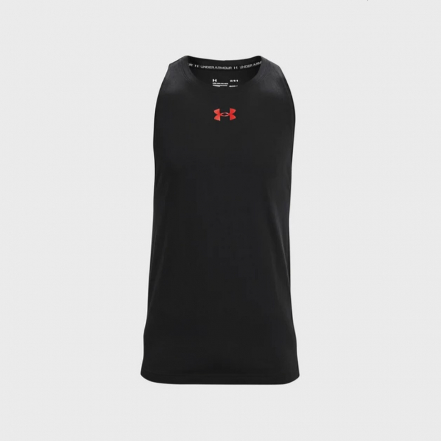 Майка чоловіча Under Armour BASELINE COTTON TANK 1361901-001 - Зображення №5