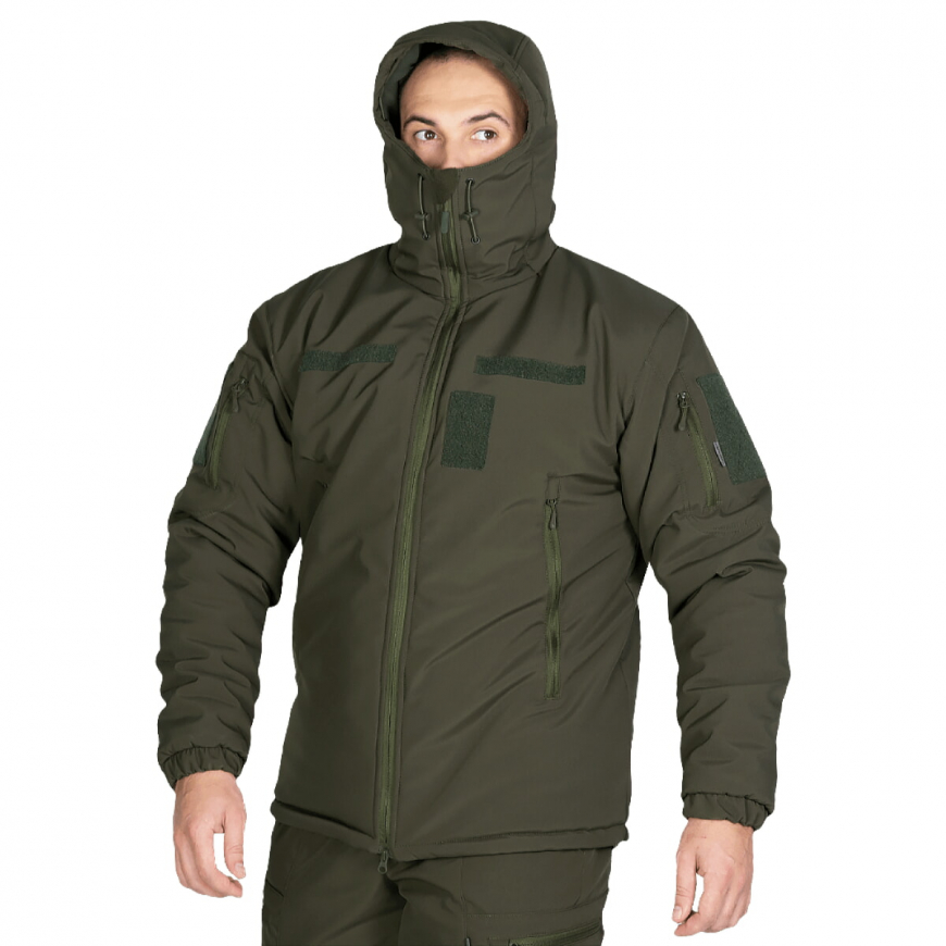 Куртка тактична CAMO-TEC  CYCLONE SOFTSHELL OLIVE  6613 - Зображення №3