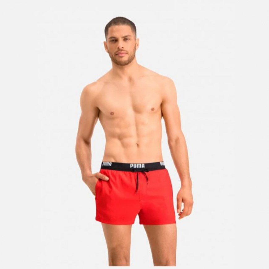 Пляжні шорти Puma Swim Men Logo Short Len 90765902 - Зображення