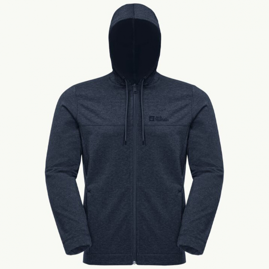 Джемпер чоловічий Jack Wolfskin Waldsee Hooded Jkt M 1710701 - Зображення №7