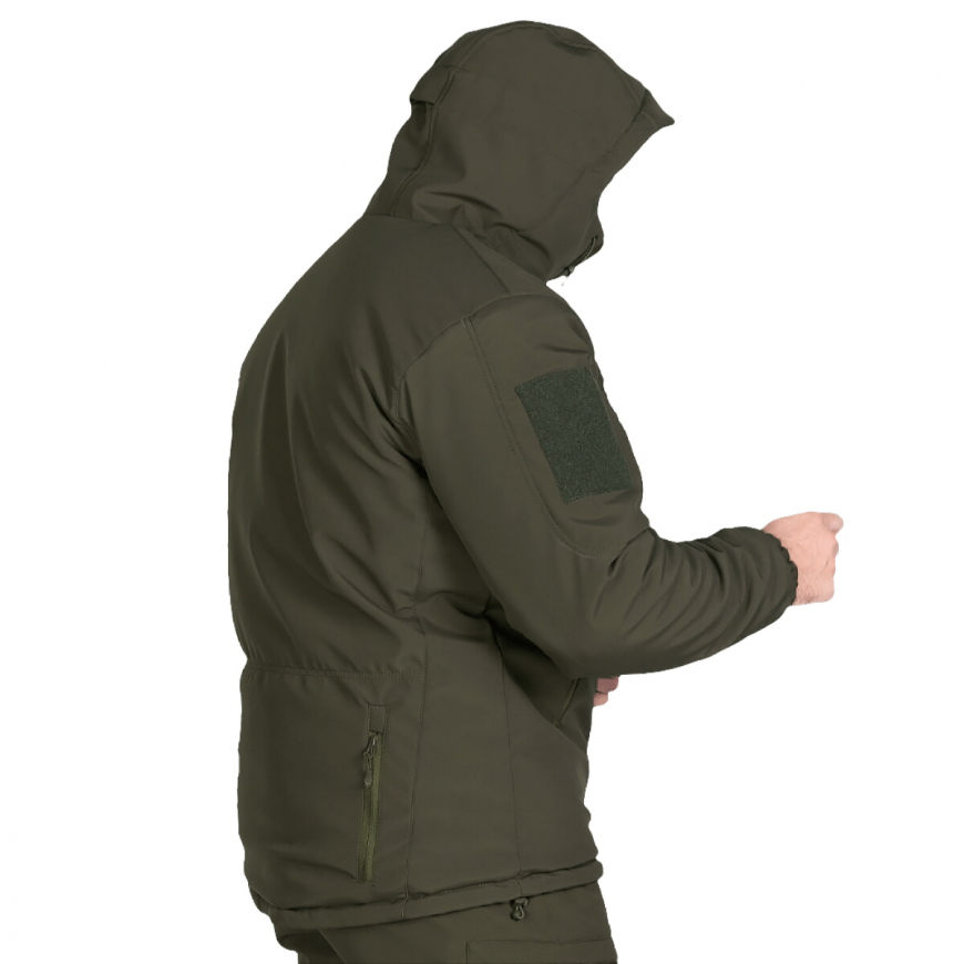 Куртка тактична CAMO-TEC  CYCLONE SOFTSHELL OLIVE  6613 - Зображення №4