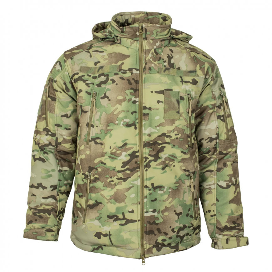  ЗИМОВА КУРТКА Vik-Tailor  SOFTSHELL MAX-HEAT MULTICAM   44866249  - Зображення