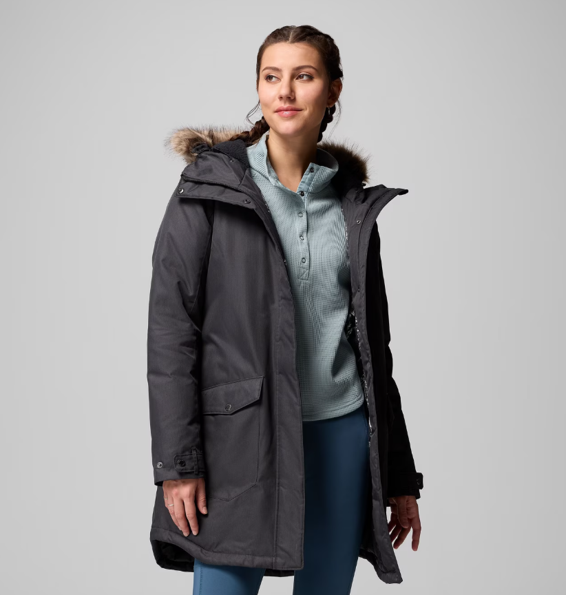 Куртка жіноча Columbia Suttle Mountain Long Insulated Jacket 1799751 - Зображення №3