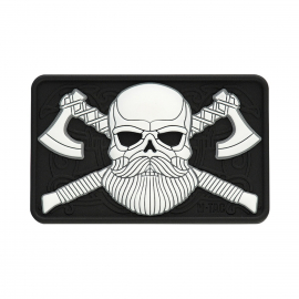 Нашивка 51113236 Bearded Skull 3D M-TAC