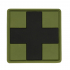 Нашивка M-TAC Medic Cross Square PVC Olive/Black  51124102 