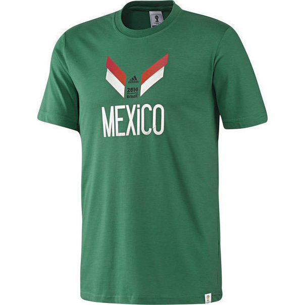 Футболка Adidas MEXICO TEE F39508 - Зображення №2