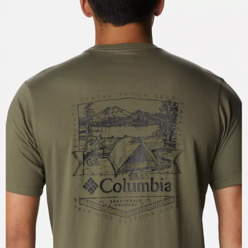 Футболка чоловіча Columbia Men's Rockaway River™ Back Graphic T-Shirt 2022171 - Зображення №4