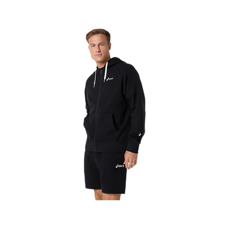 Джемпер чоловічий ASICS Logo Fleece Full Zip Hoodie  2031F325-001 - Зображення №2