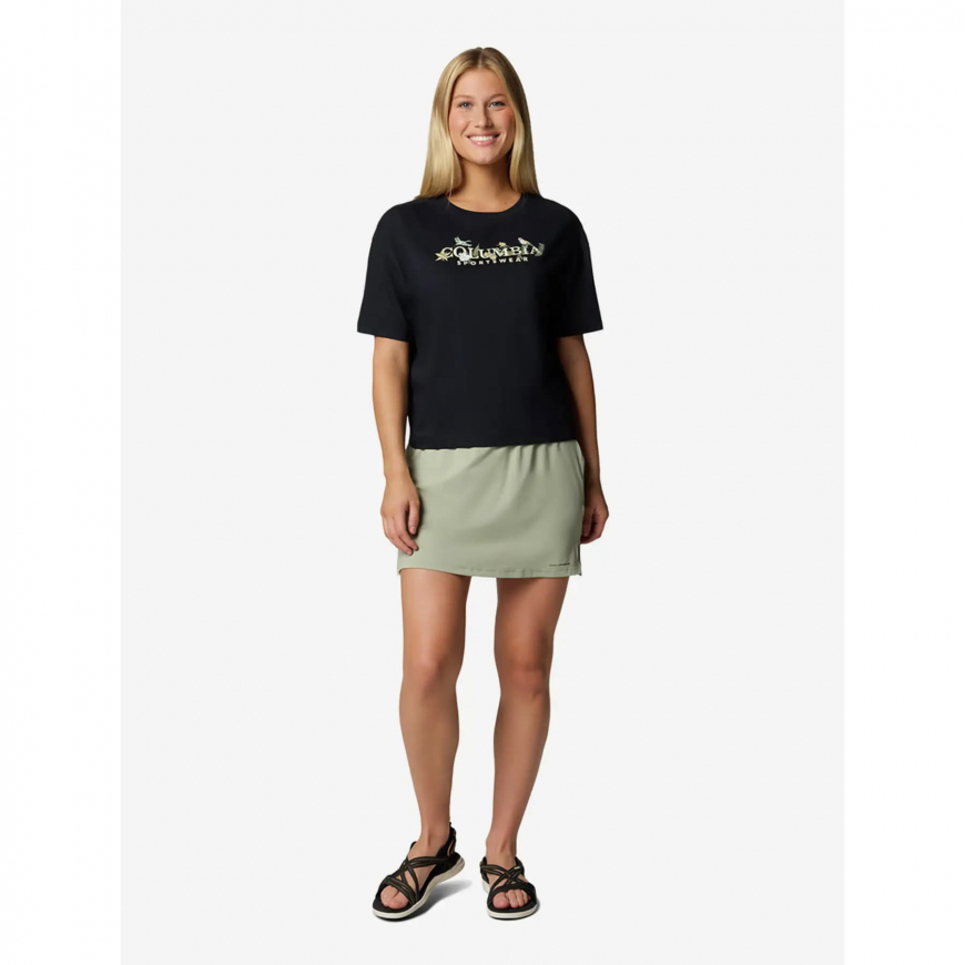 Футболка жiноча Columbia Rolling Bend™ Graphic Relaxed Crop SS 2119991 - Зображення №4