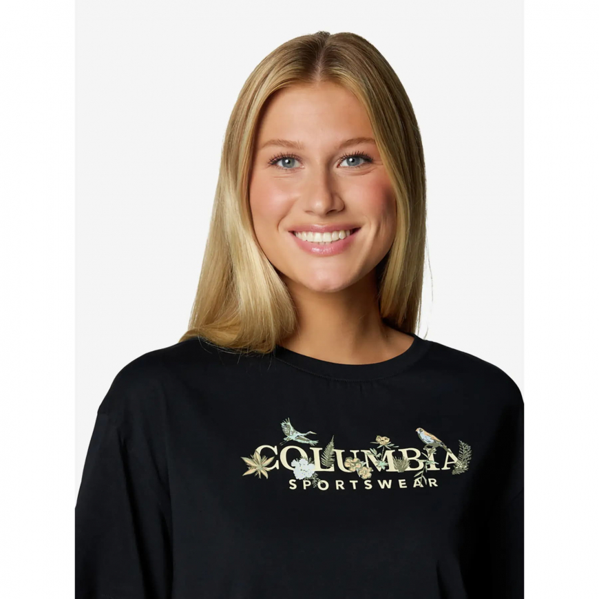 Футболка жiноча Columbia Rolling Bend™ Graphic Relaxed Crop SS 2119991 - Зображення №2