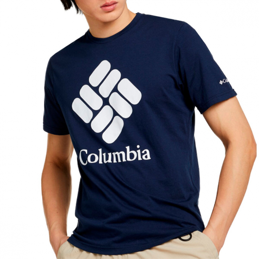 Футболка чоловіча Columbia Timber Point™ Graphic Tee 2022251-464 - Зображення