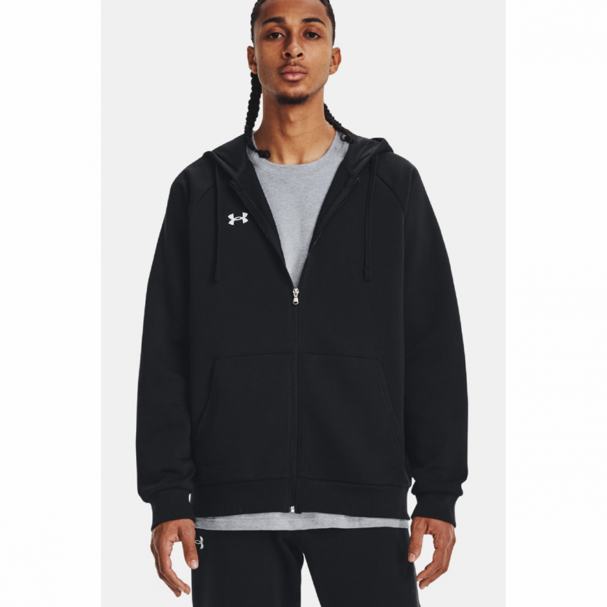 Худі чоловіче Under Armour UA Rival Fleece FZ Hoodie 1379760-001 - Зображення №2