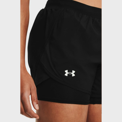 Шорти жіночі Under Armour Fly By 2.0 2N1 Short-BLK 1356200-001