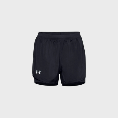 Шорти жіночі Under Armour Fly By 2.0 2N1 Short-BLK 1356200-001