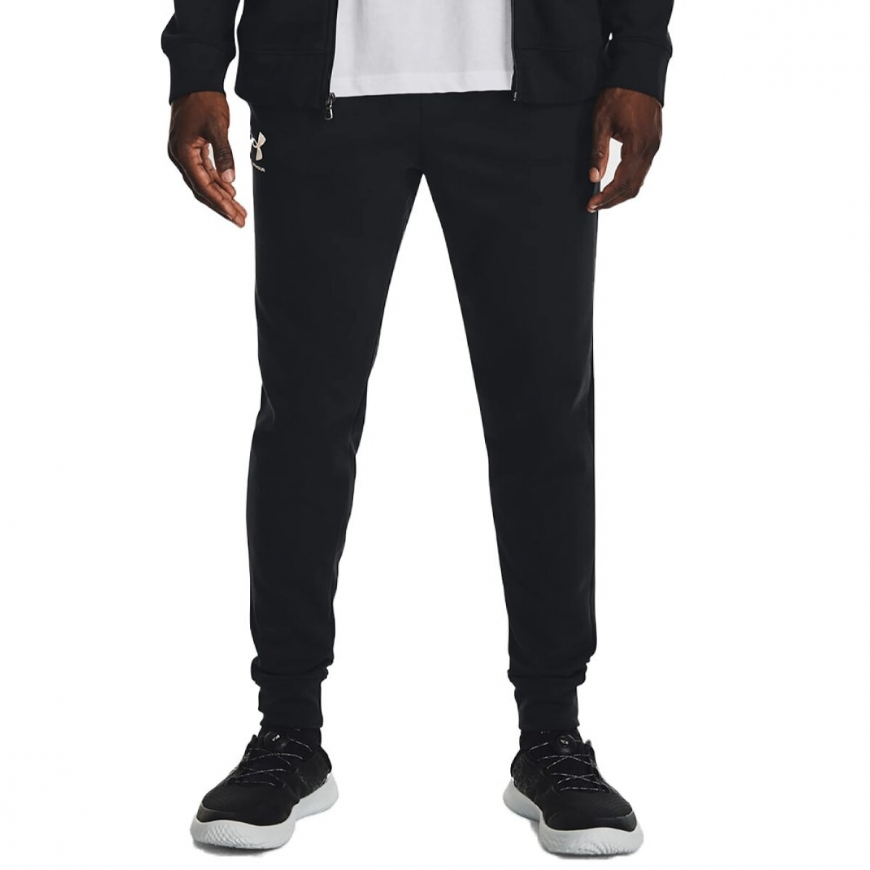 Штани чоловічі Under Armour UA Rival Terry Jogger  1380843-001 - Зображення