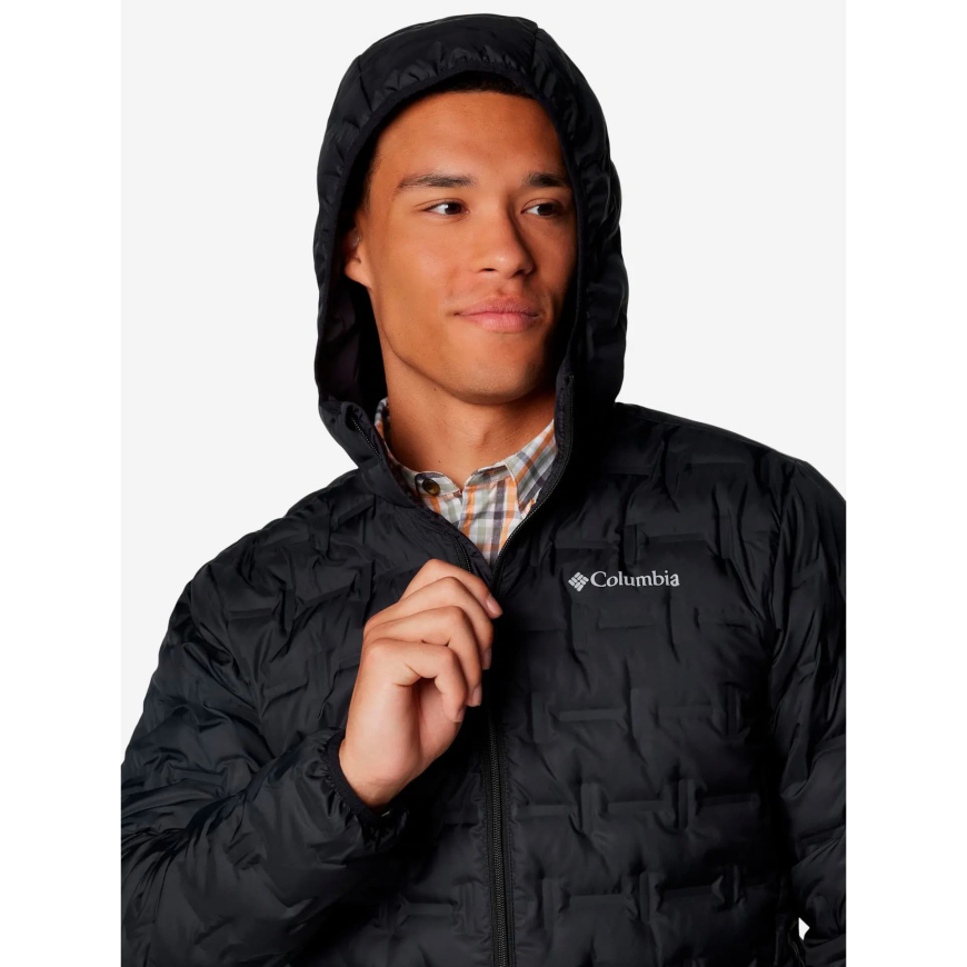 Пуховик чоловічий Columbia Delta Ridge™ II Down Hooded Jacket  2086221 - Зображення №3