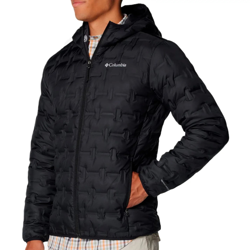 Пуховик чоловічий Columbia Delta Ridge™ II Down Hooded Jacket  2086221 - Зображення №2