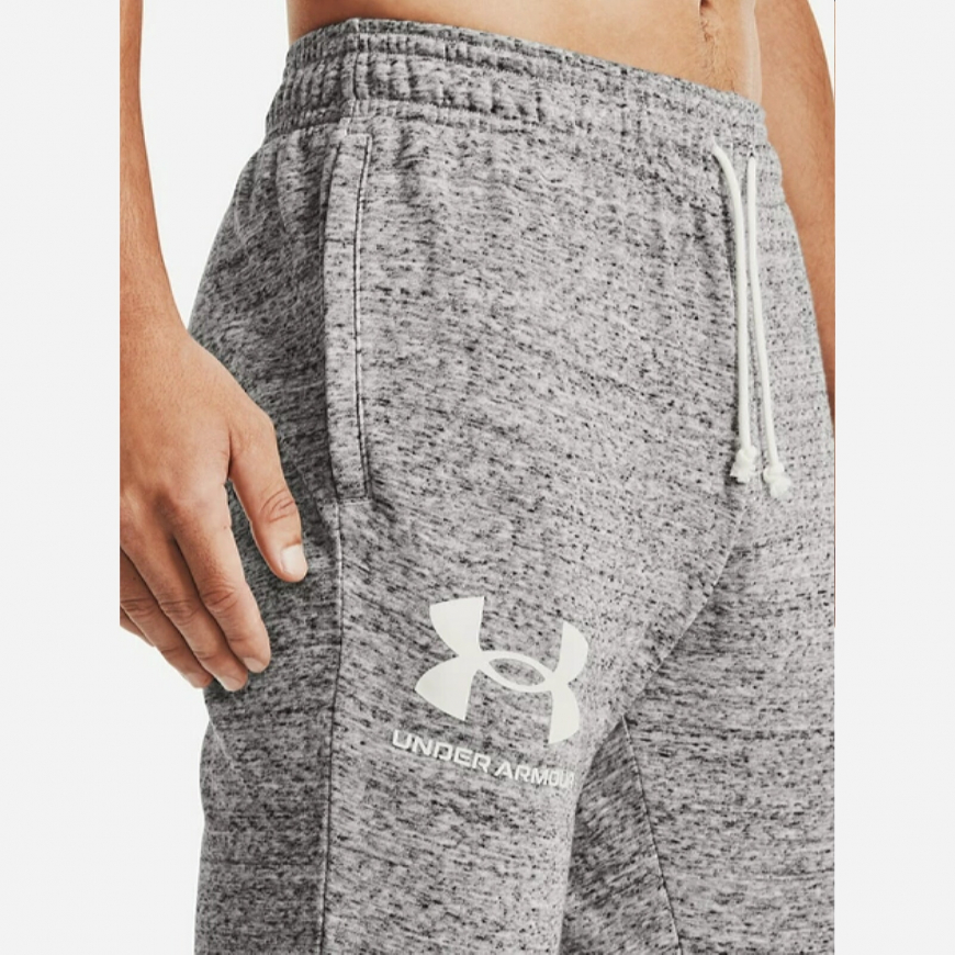 Спортивні штани чоловічі Under Armour Ua Rival Terry Jogger 1361642-112 - Зображення №3