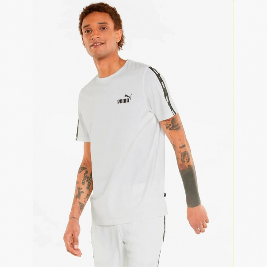 Футболка чоловіча Puma Ess+ Tape Tee 84738202 - Зображення