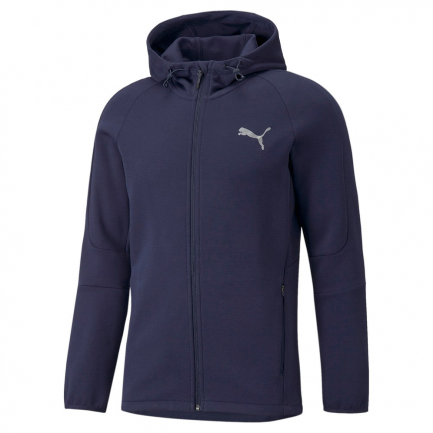 Толстовка чоловіча PUMA EVOSTRIPE FULL-ZIP MEN'S HOODIE 58942406 - Зображення