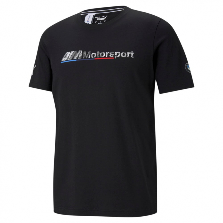 Футболка чоловіча PUMA BMW M MOTORSPORT LOGO MEN'S TEE 59952901 - Зображення №4