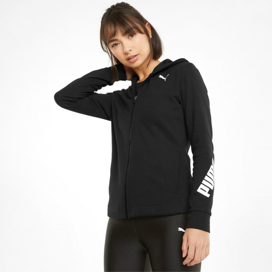 Толстовка жіноча PUMA MODERN SPORTS FULL-ZIP WOMEN’S HOODIE 58948701 - Зображення №3