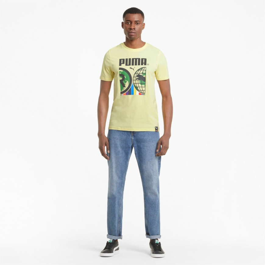 Футболка чоловіча PUMA INTERNATIONAL MEN'S TEE 59980440 - Зображення №5