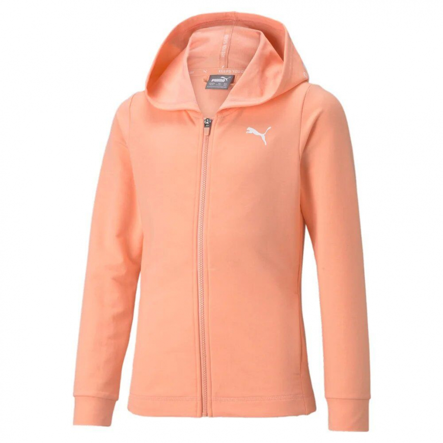 Джемпер жіночий PUMA MODERN SPORTS FULL-ZIP YOUTH HOODIE 58619526 - Зображення