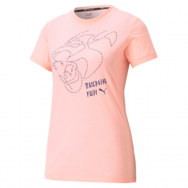 Футболка жіноча PUMA GRAPHIC SHORT SLEEVE WOMEN'S TRAINING TEE 52041525