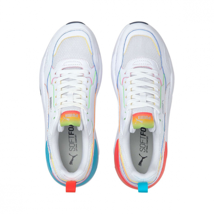 Кросівки чоловічі PUMA X-RAY² SQUARE RAINBOW TRAINERS  3688560 - Зображення №6