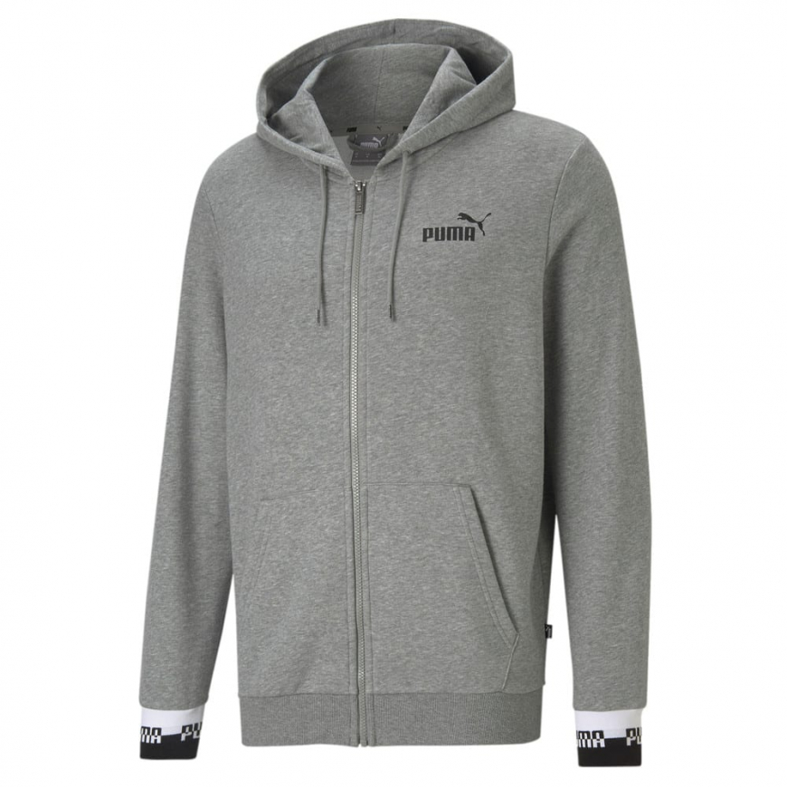 Джемпер чоловічий Puma AMPLIFIED FULL-ZIP MEN'S HOODIE 58578503 - Зображення